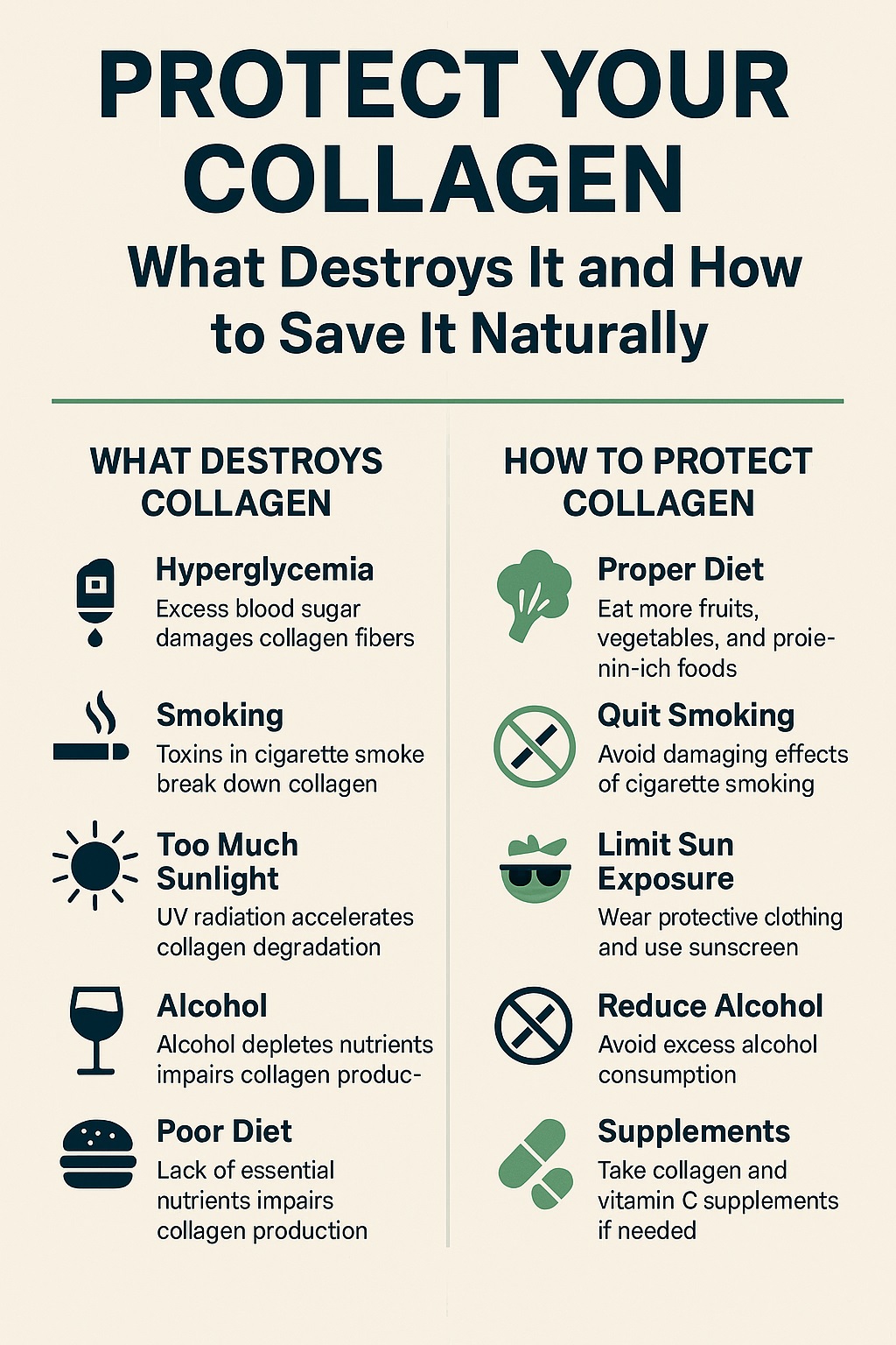 Protect Your Collagen: What Destroys It and How to Save It