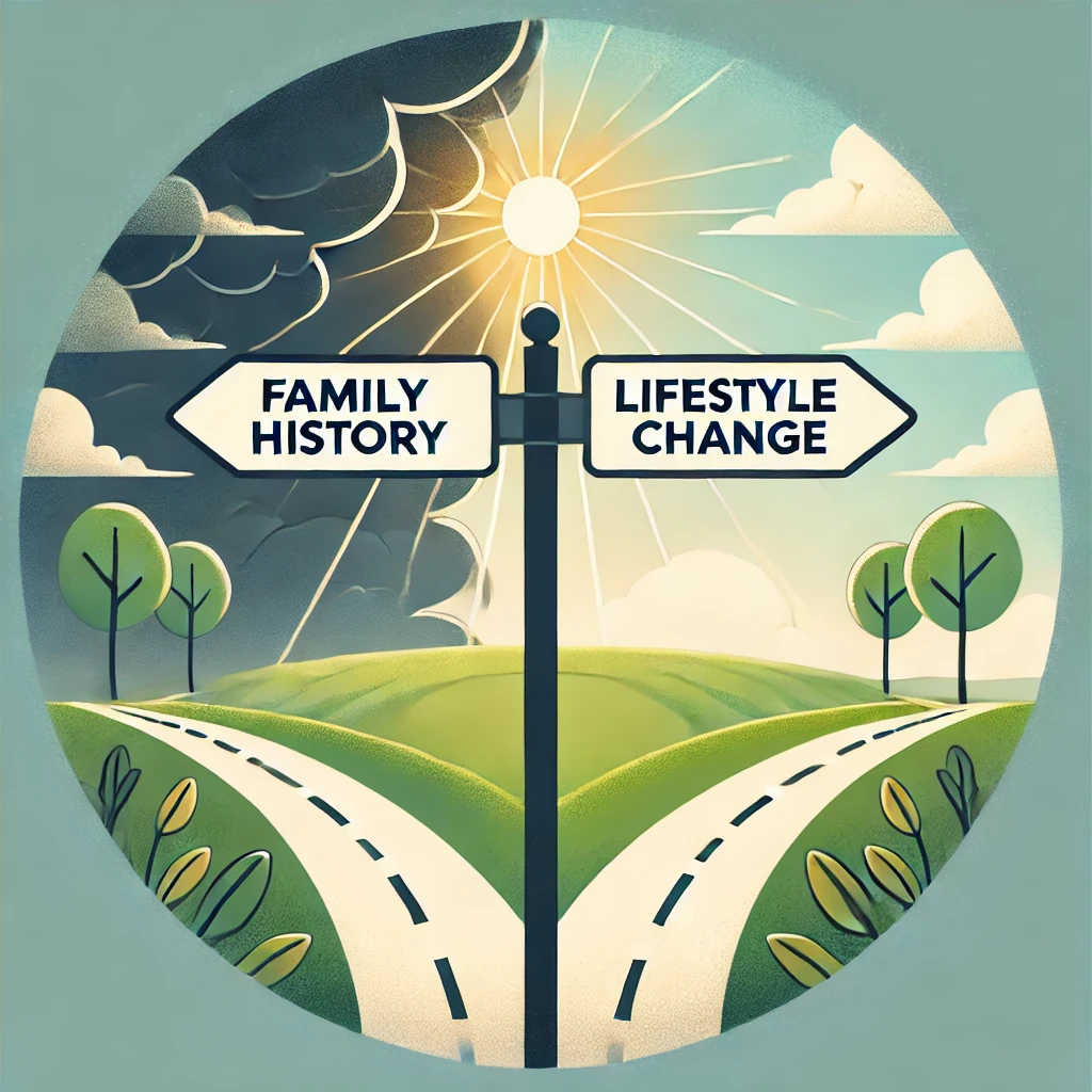 Diabetes can be influenced with lifestyle change